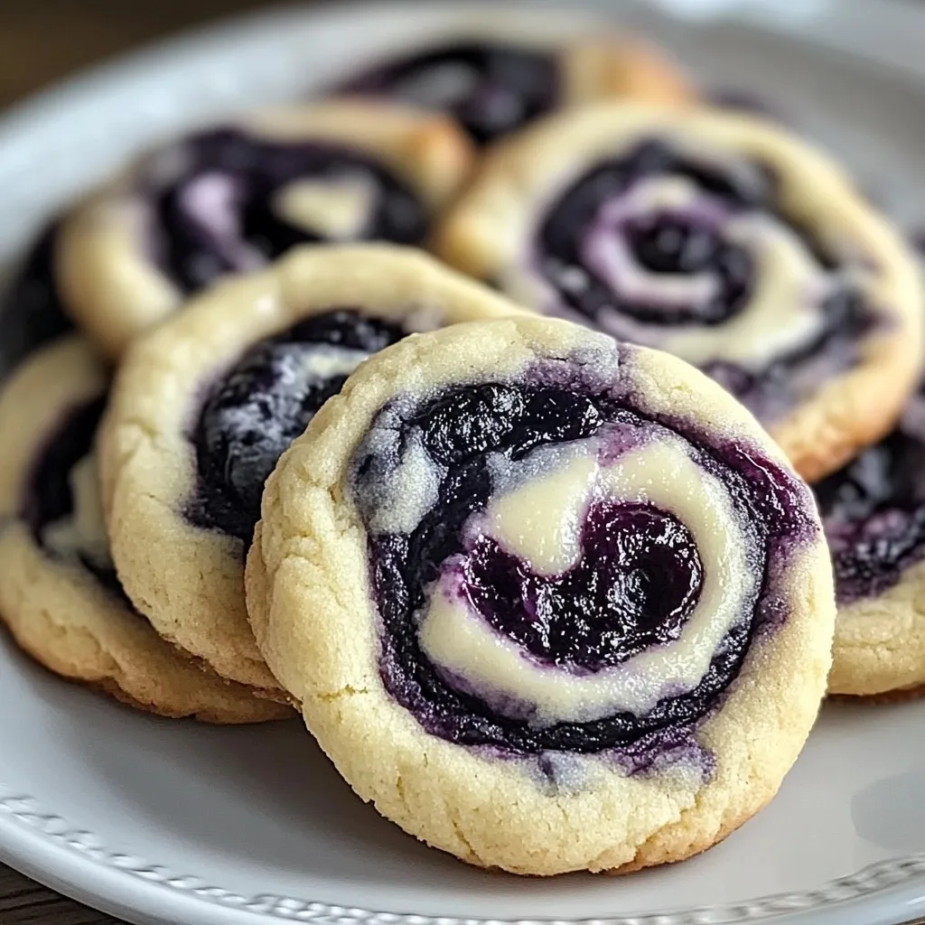 Cookies myrtille moelleux