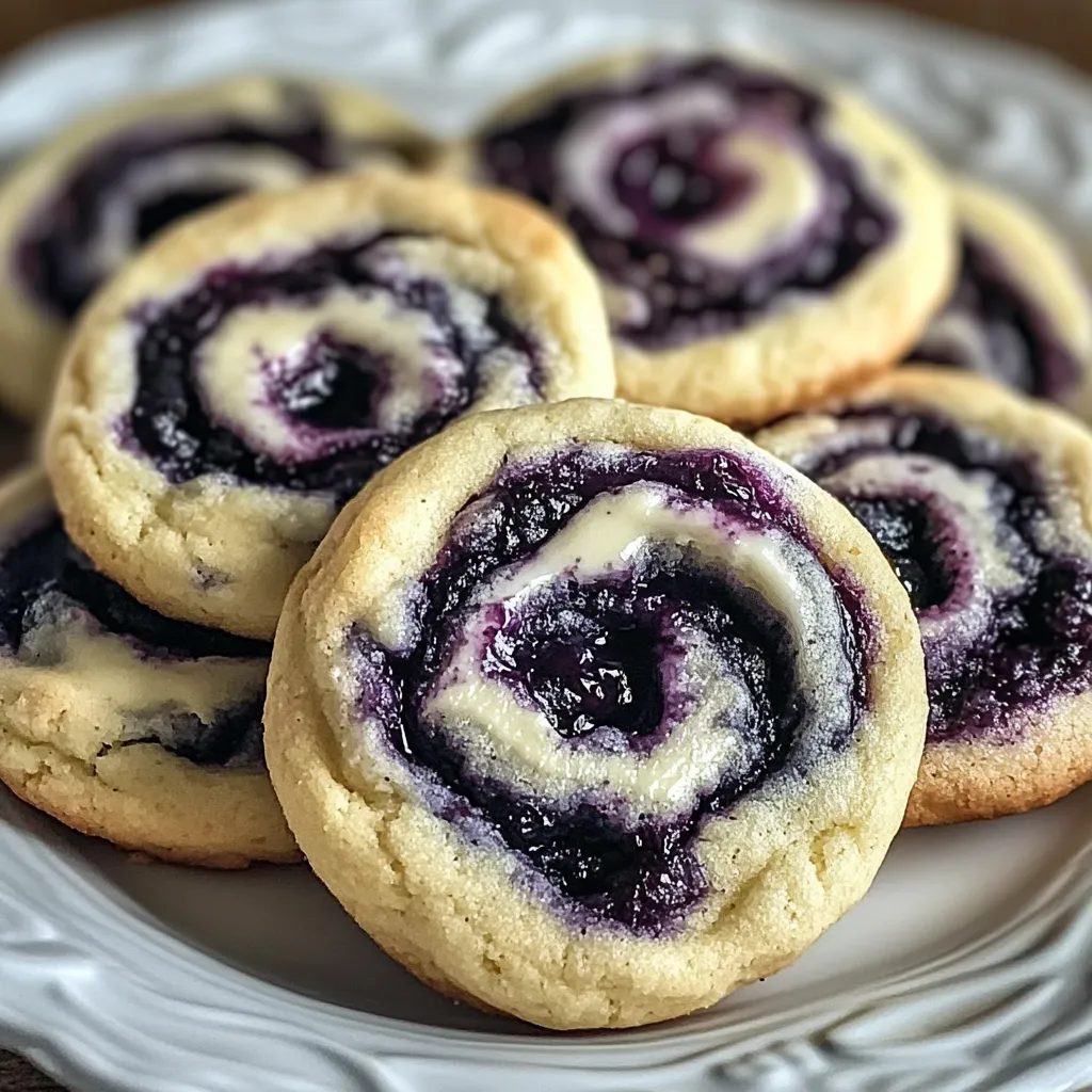 Mes cookies cheesecake myrtilles préférés