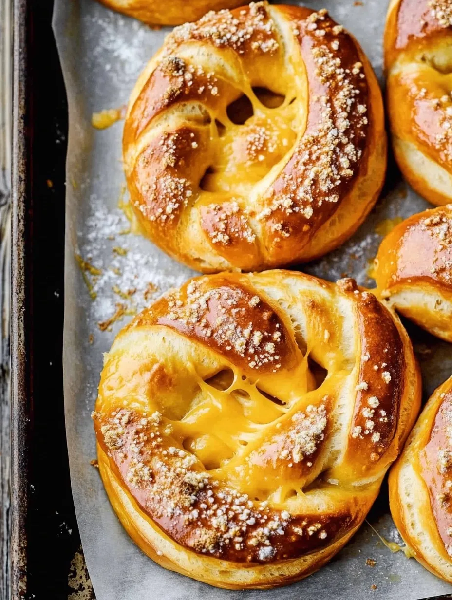 Bretzel fourré fromage facile