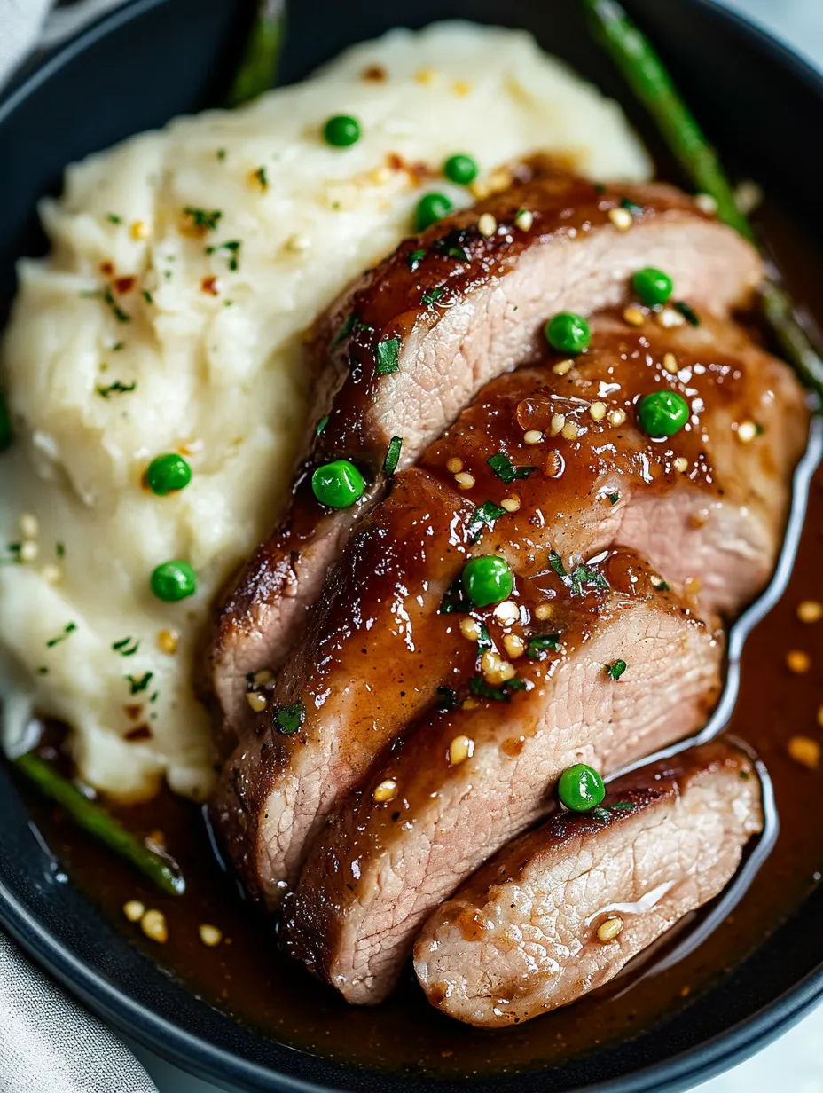 Filet mignon maison miel ail