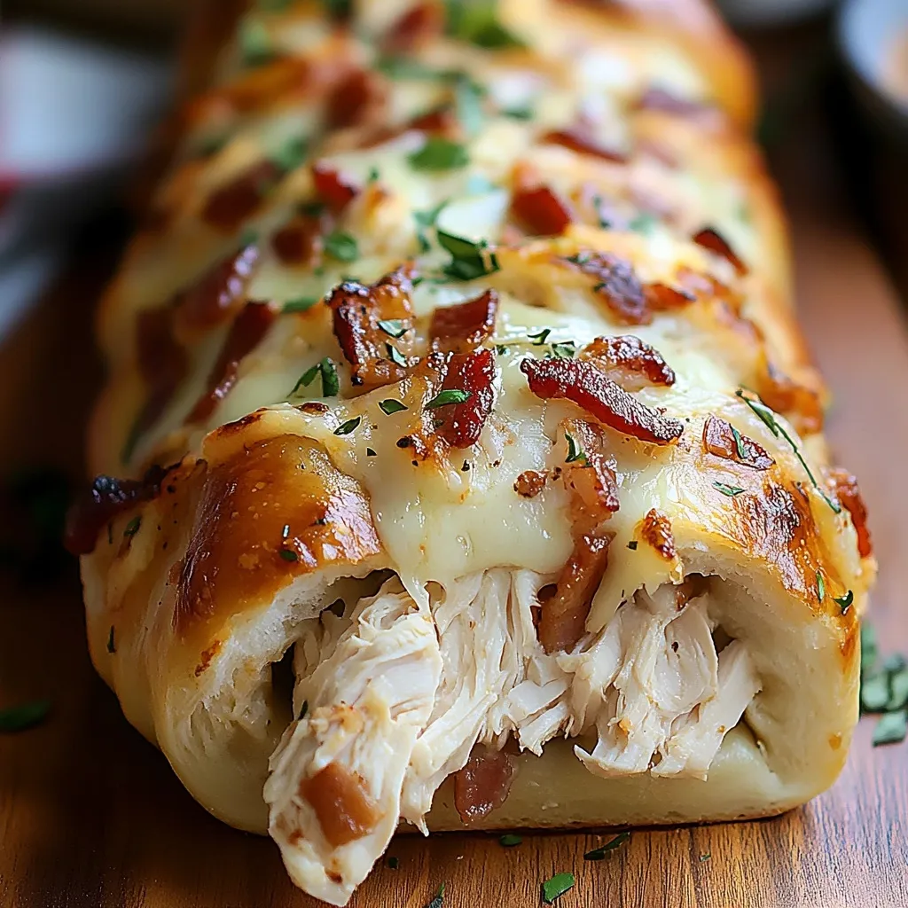 Stromboli Poulet Bacon Fromage