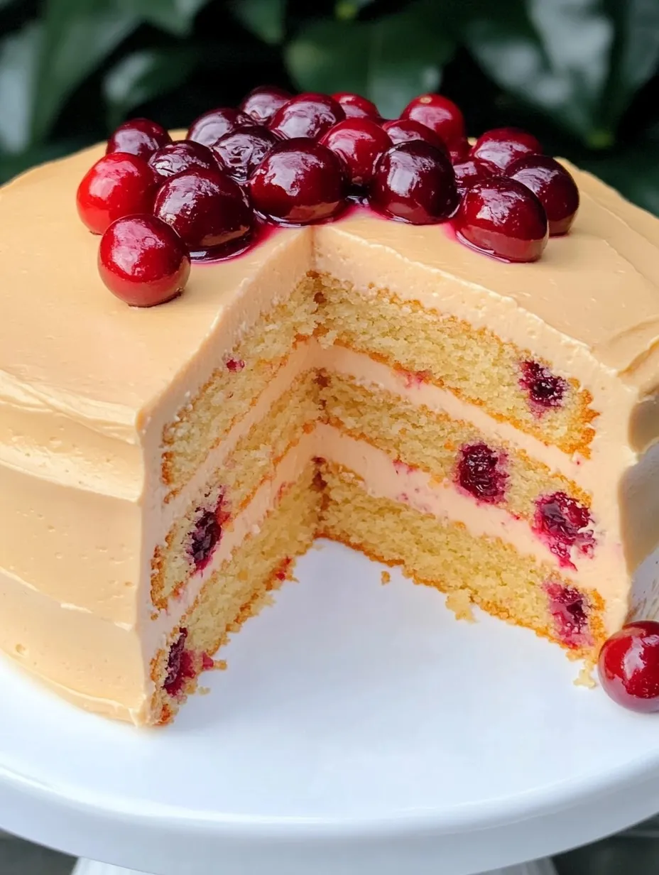 Gâteau orange cranberry facile