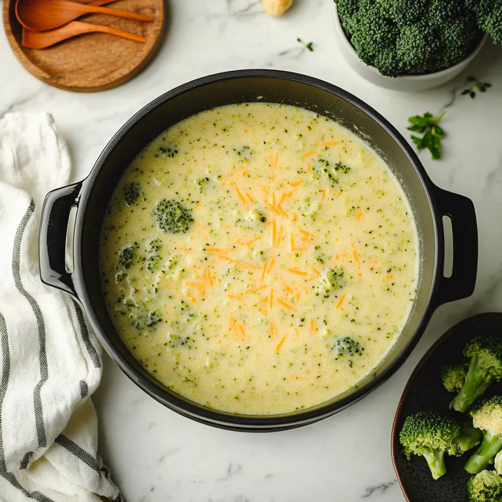 Soupe Brocoli Cheddar Protéinée