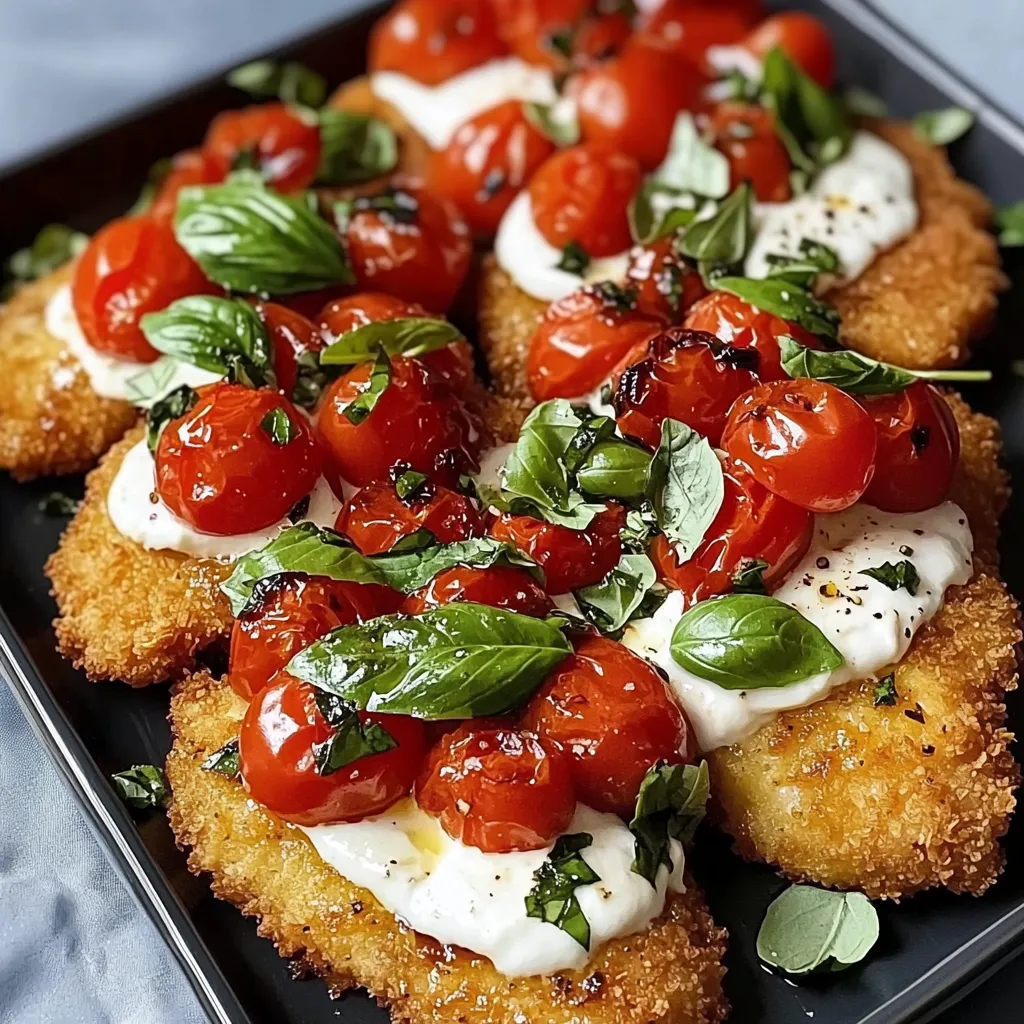 Escalopes croustillantes parmesan-basilic