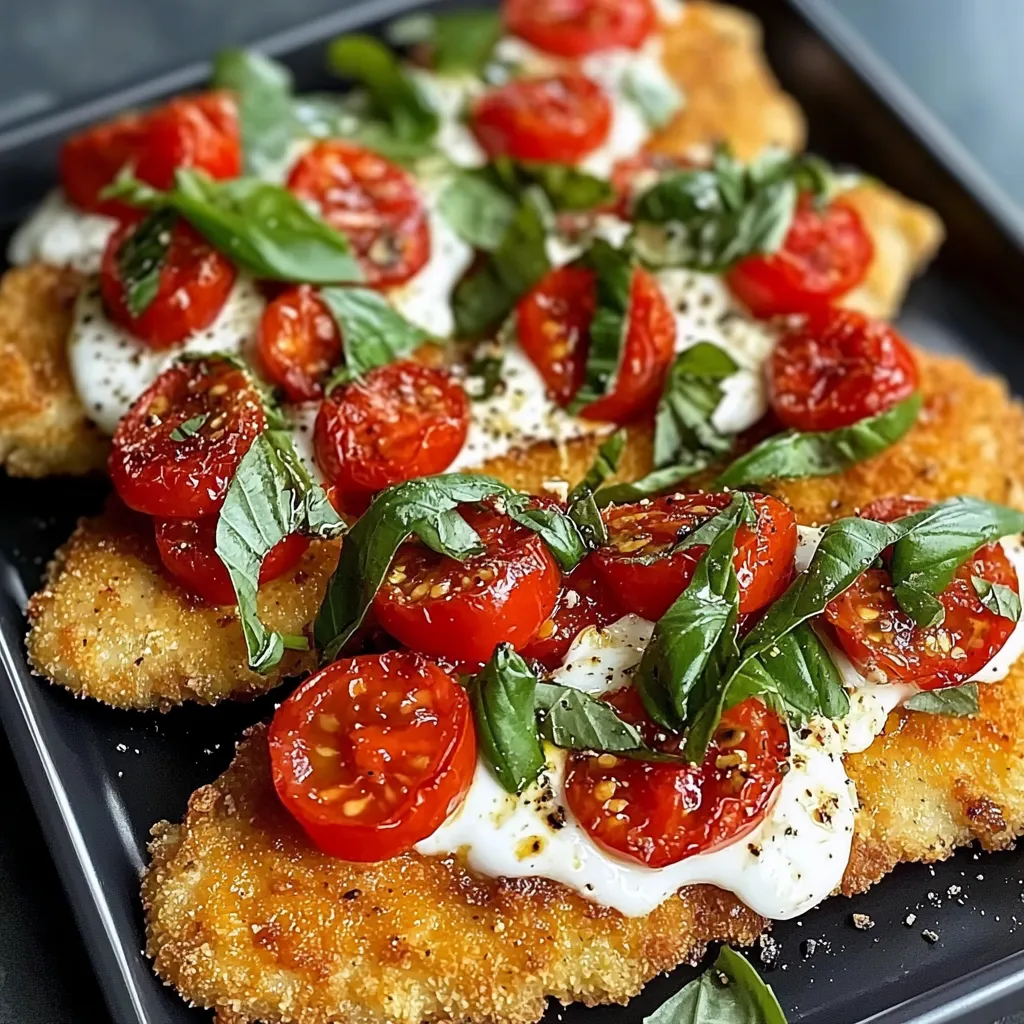 Escalopes de poulet au basilic italiennes