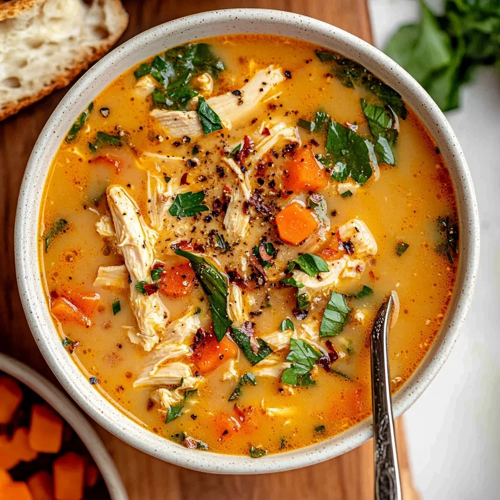 Soupe Toscane au Poulet