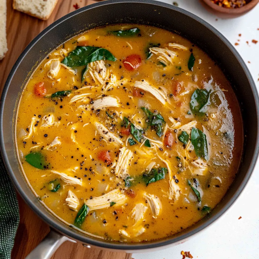 Soupe Poulet Toscane
