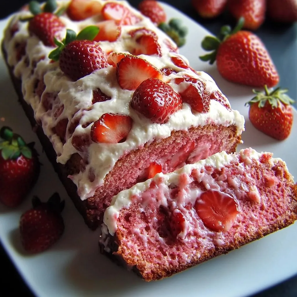 Pain Fraises Fromage
