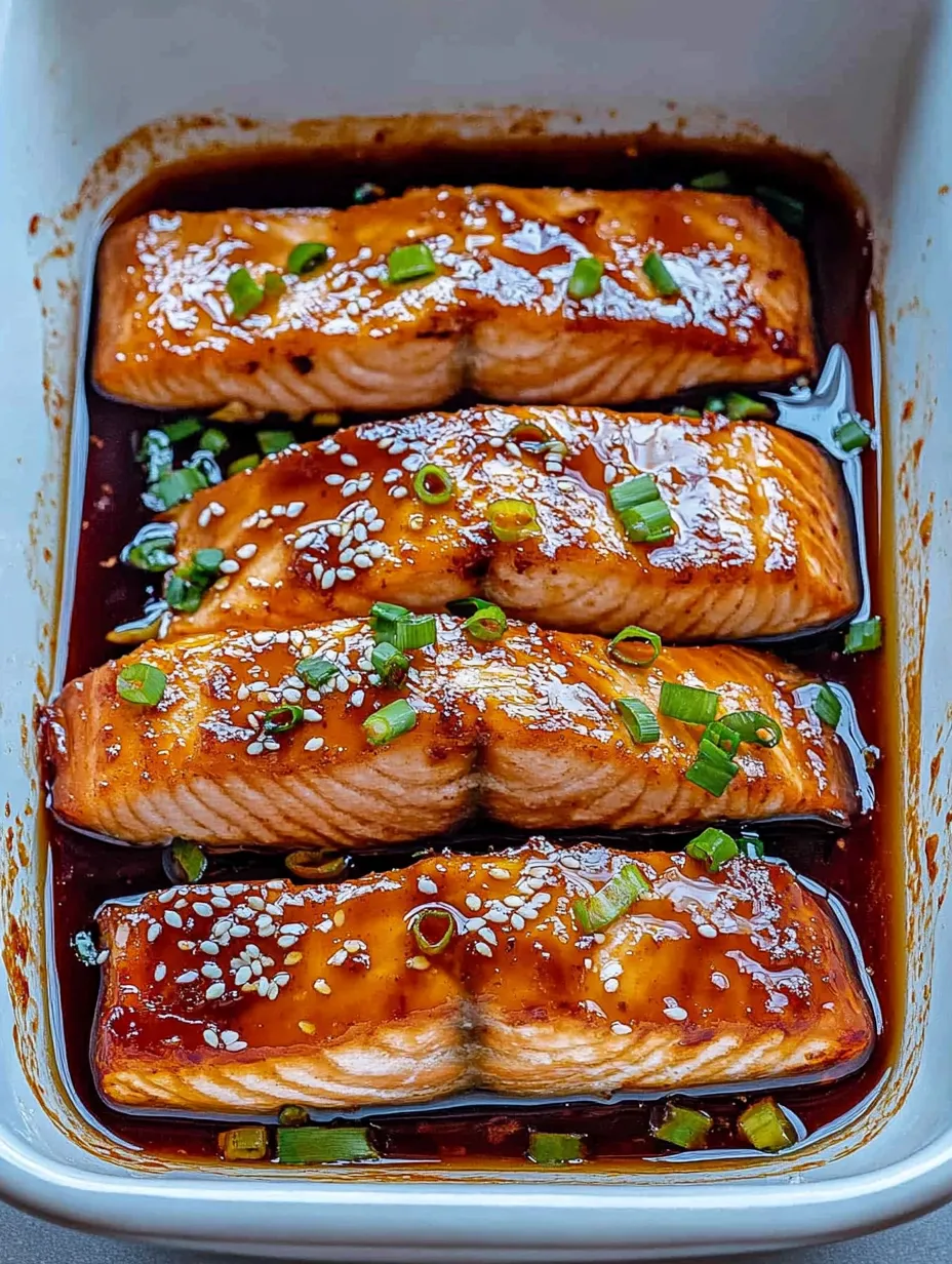 Saumon Teriyaki Facile au Four