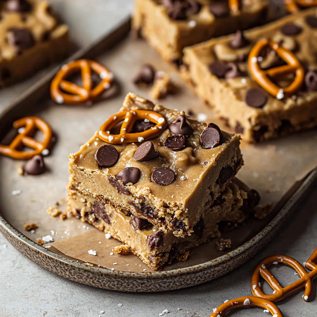 Barres moelleuses beurre et chocolat
