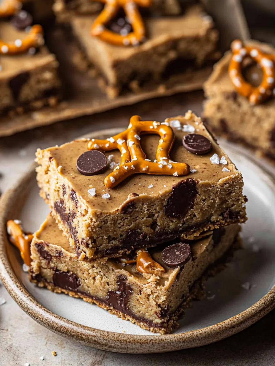 Carrés Chocolat Cacahuète