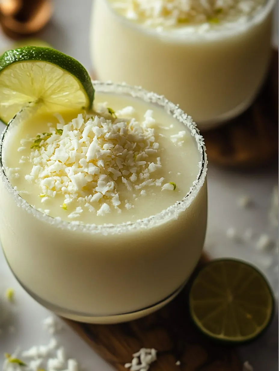 Recette Margarita crémeuse coco