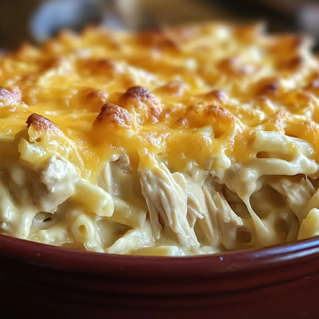 Délicieux gratin de poulet façon Paula Deen pour les soirs pressés en famille