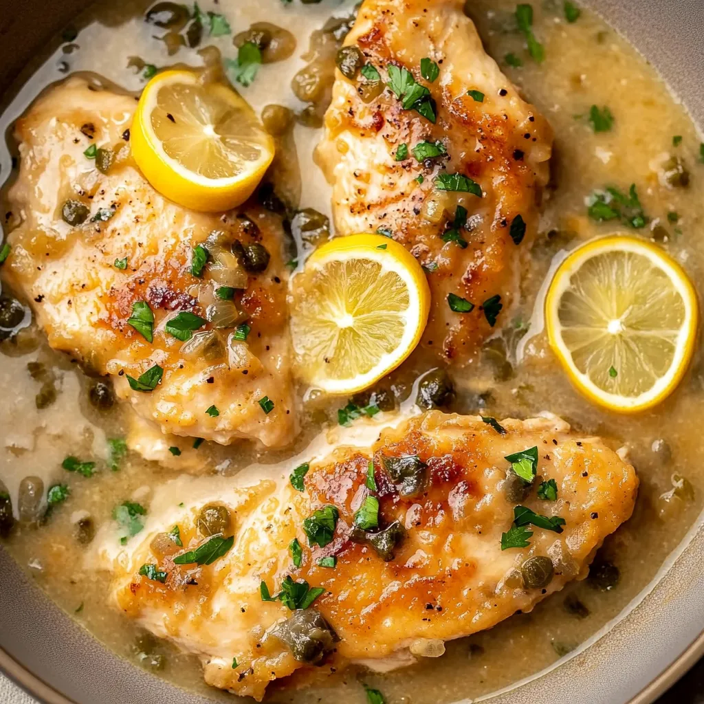 Poulet Piccata Facile