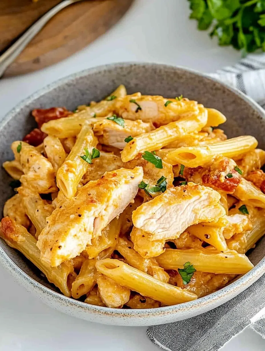 Penne au Poulet Gourmand Fait Maison