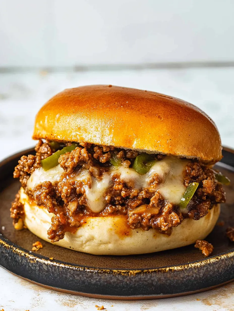 Sloppy Joes façon Philly Cheesesteak faciles