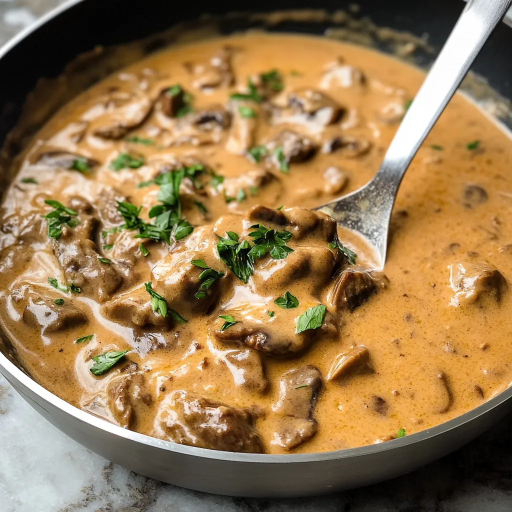 Recette facile de Bœuf Strogonoff à la Gordon Ramsay