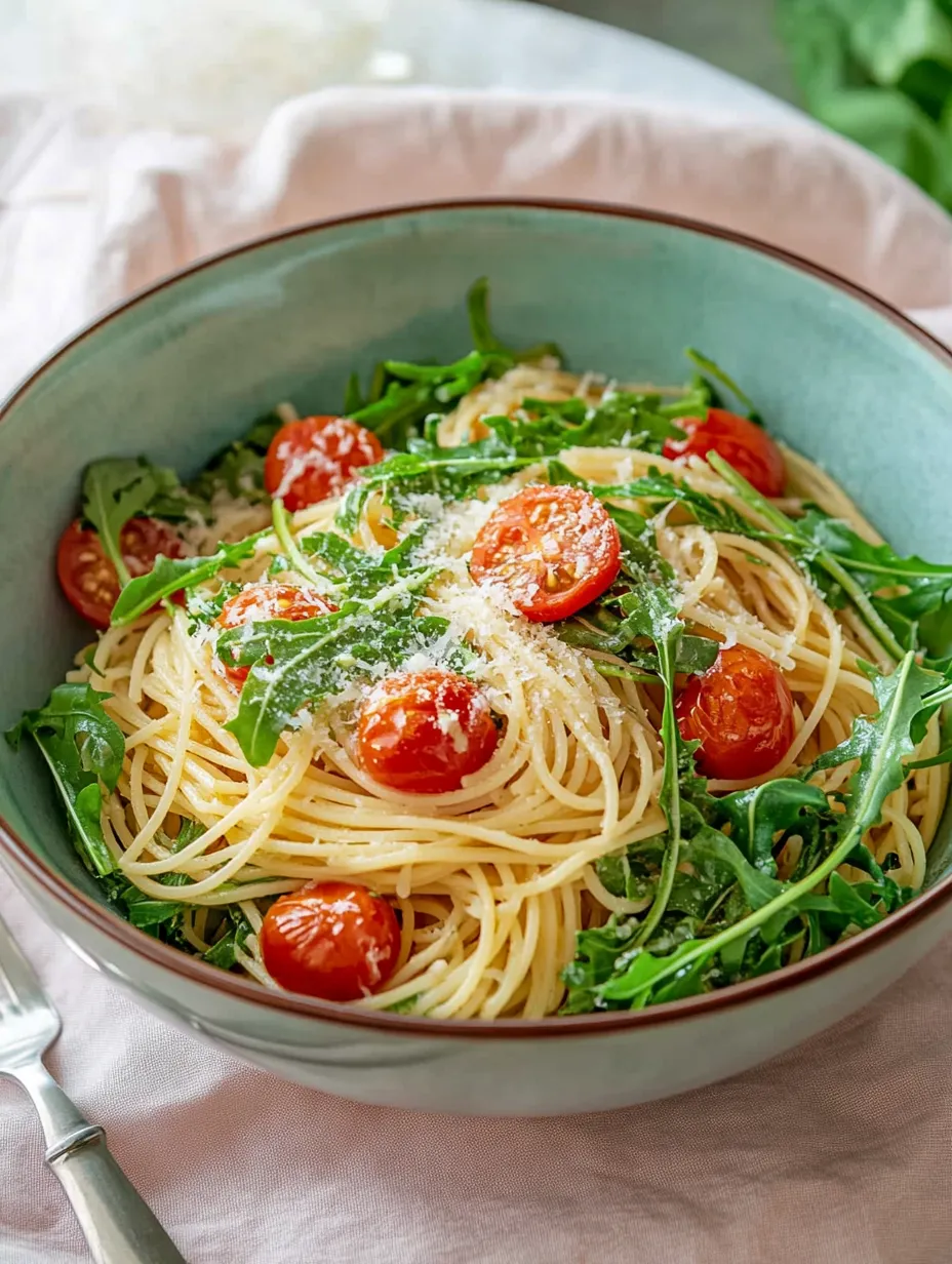 Pâtes roquette burrata – Simple, express, délicieux