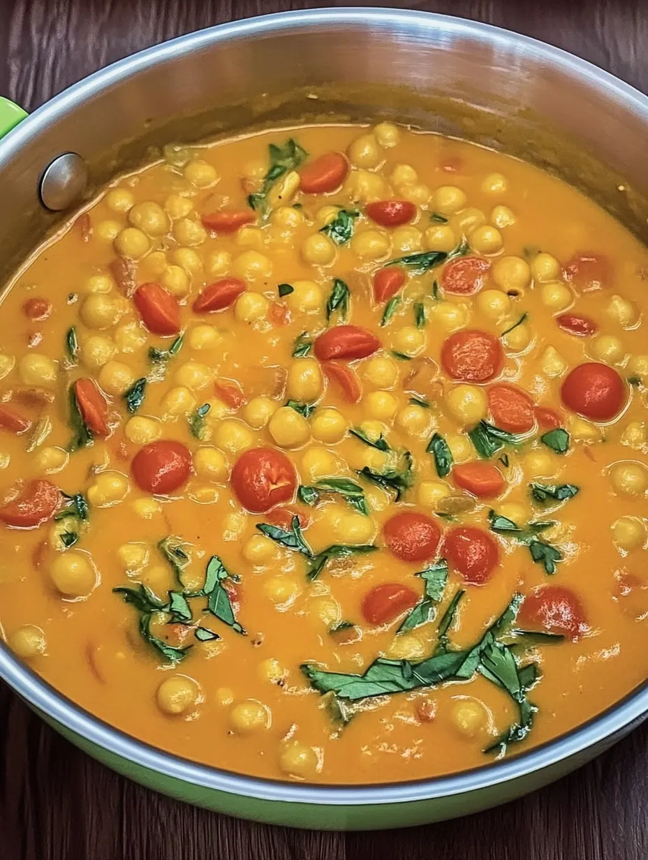 Curry de pois chiches express – Plein de goût et simple