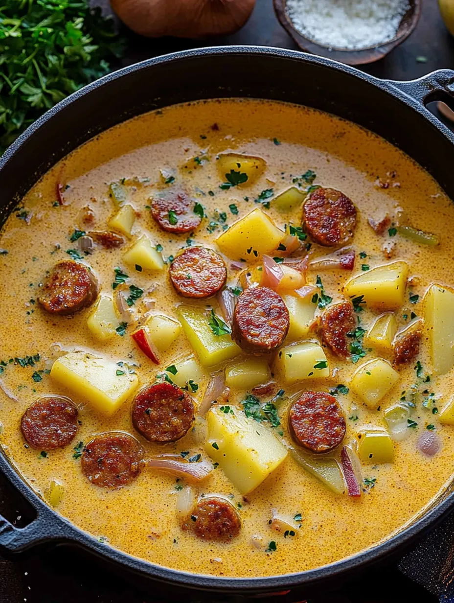 Velouté Cajun de Pommes de Terre