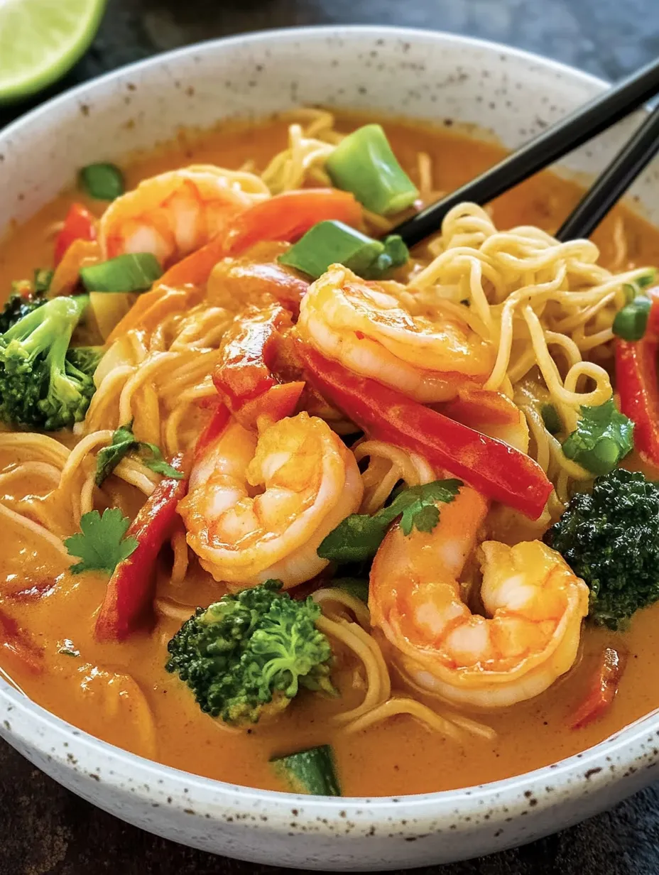 Ramen express aux crevettes – Savoureux et Irrésistible