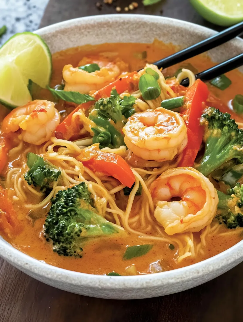 Ramen rapide aux crevettes – Ultra Savoureux