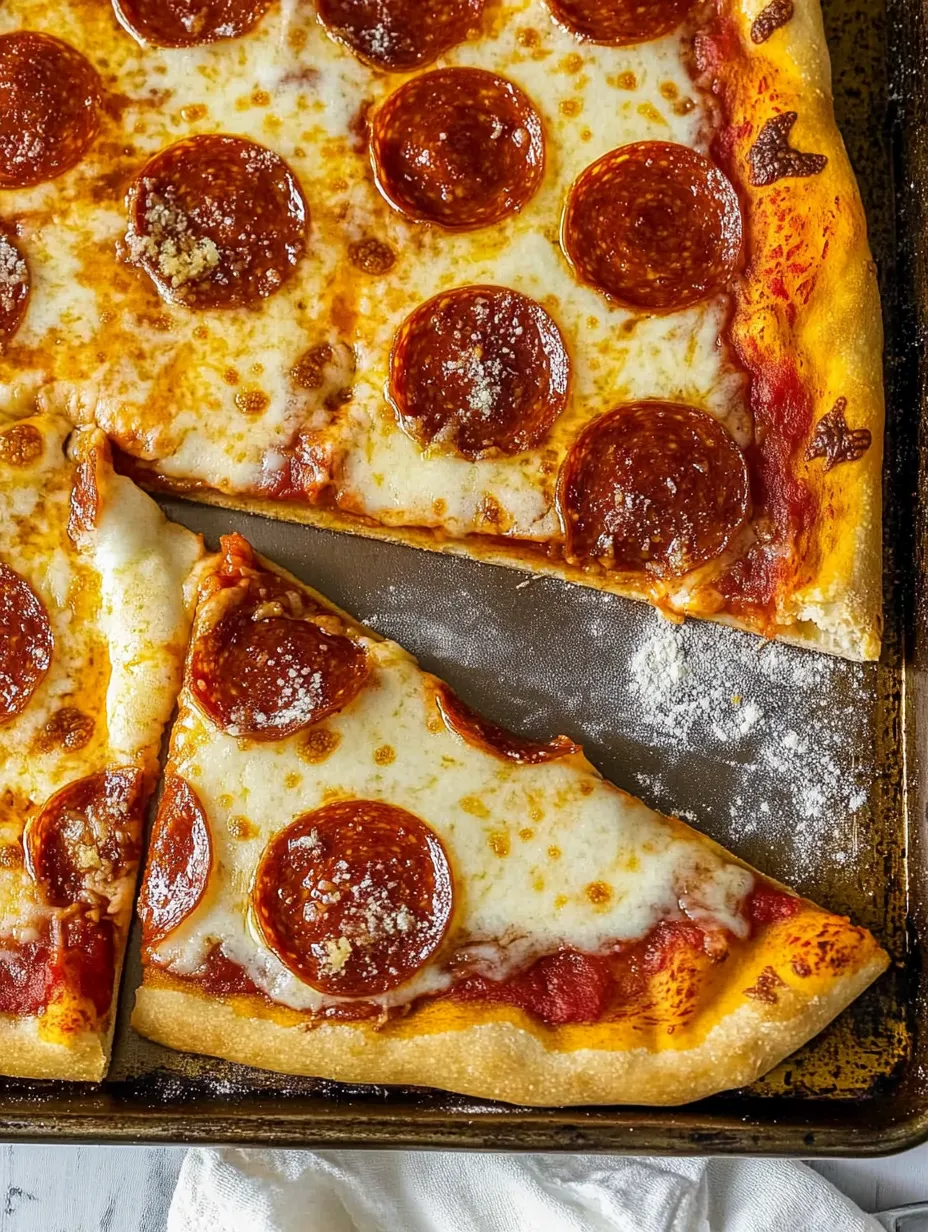 Pizza maison sur plaque