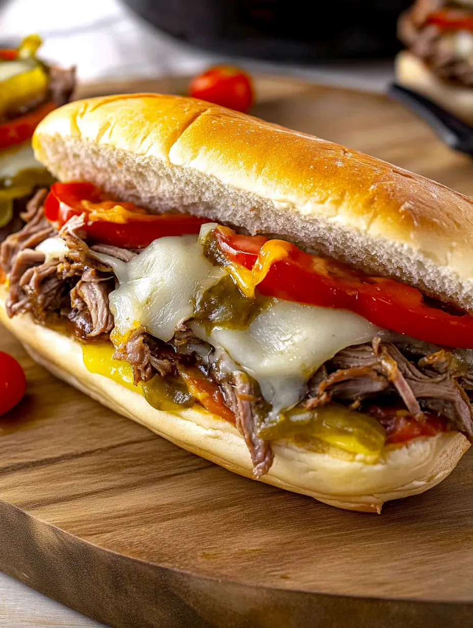 Sandwichs à la Viande Italienne maison
