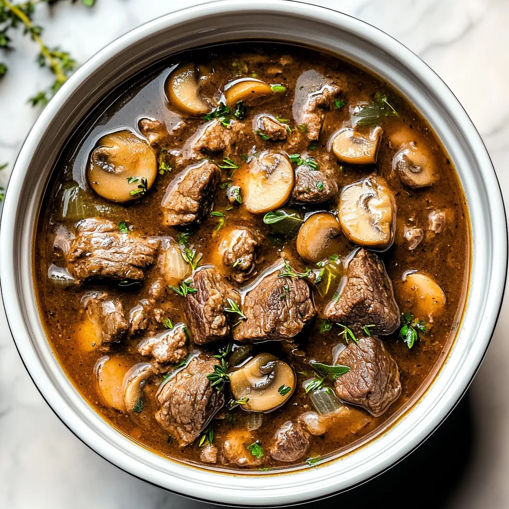 Ragoût Boeuf Keto