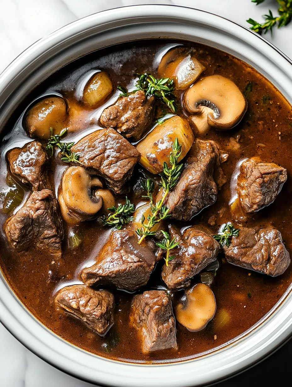 Ragoût Cétogène Bœuf Slow Cooker