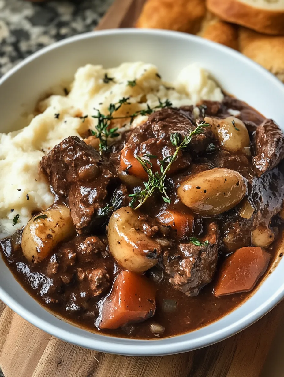 Bœuf Bourguignon Français