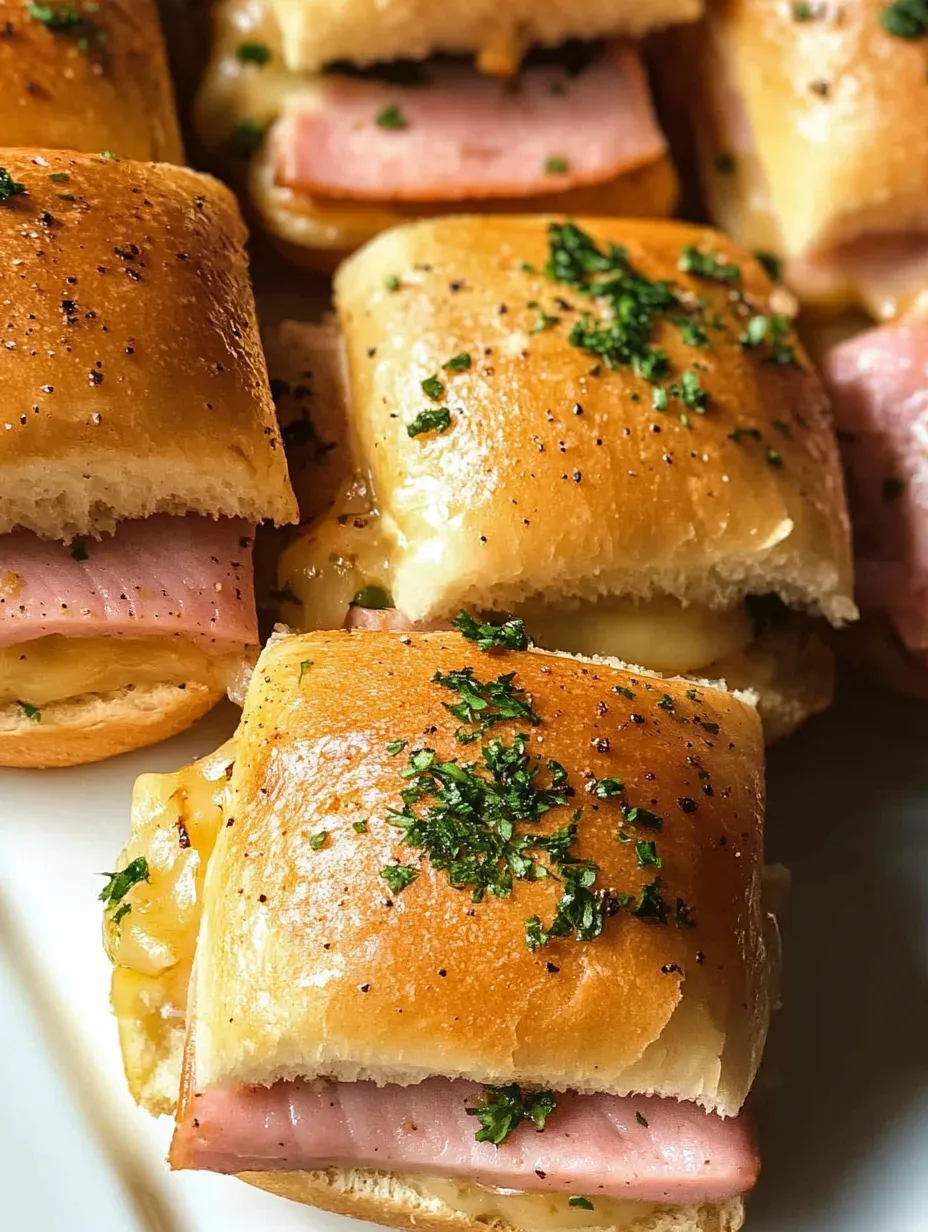 Jambon et Fromage Fondus