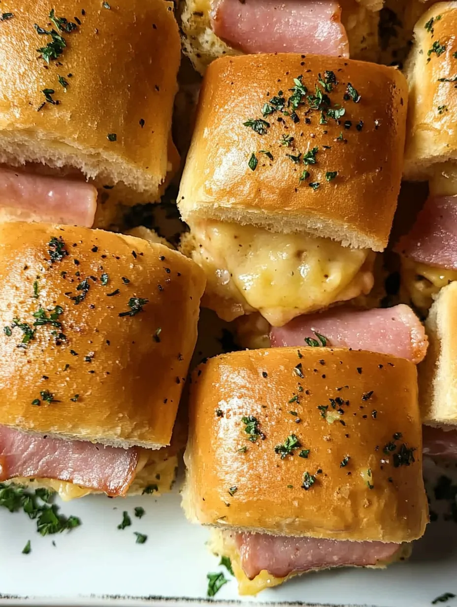 Petits Sandwichs Jambon Emmental