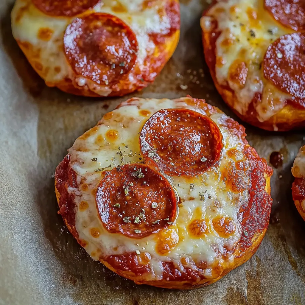 Délicieuses Mini Pizzas