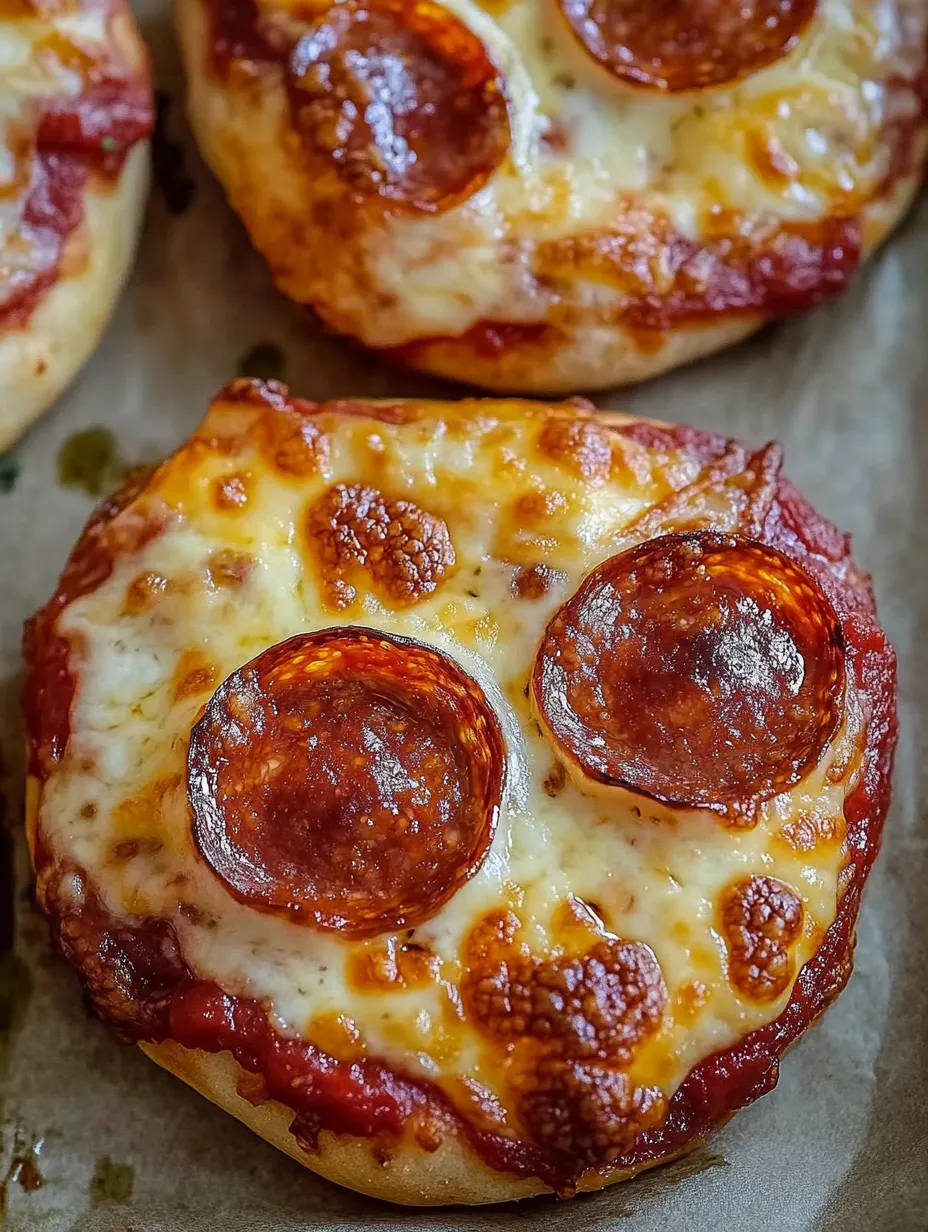 Mini pizzas boîte déjeuner maison