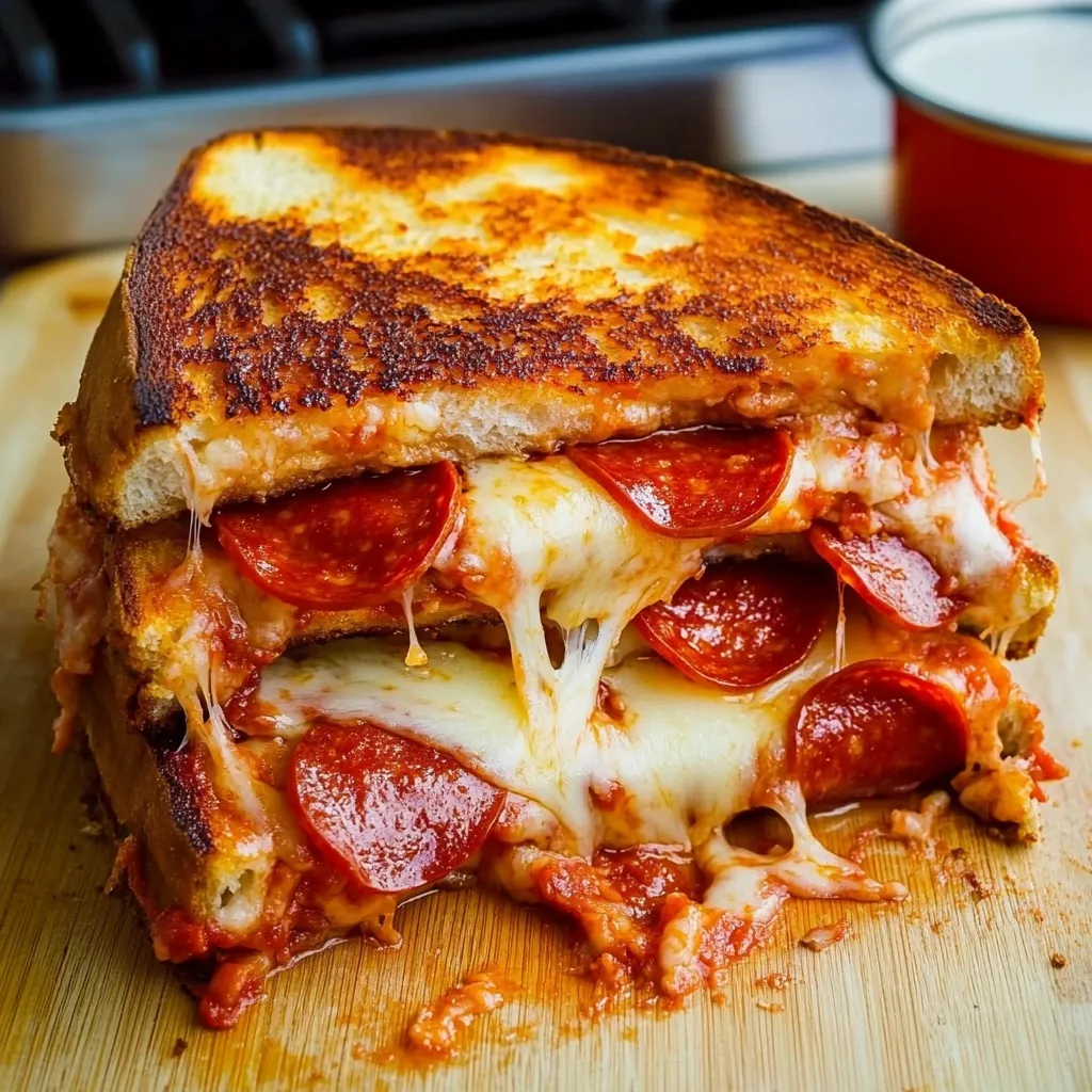 Sandwich Pizza et Fromage Pepperoni