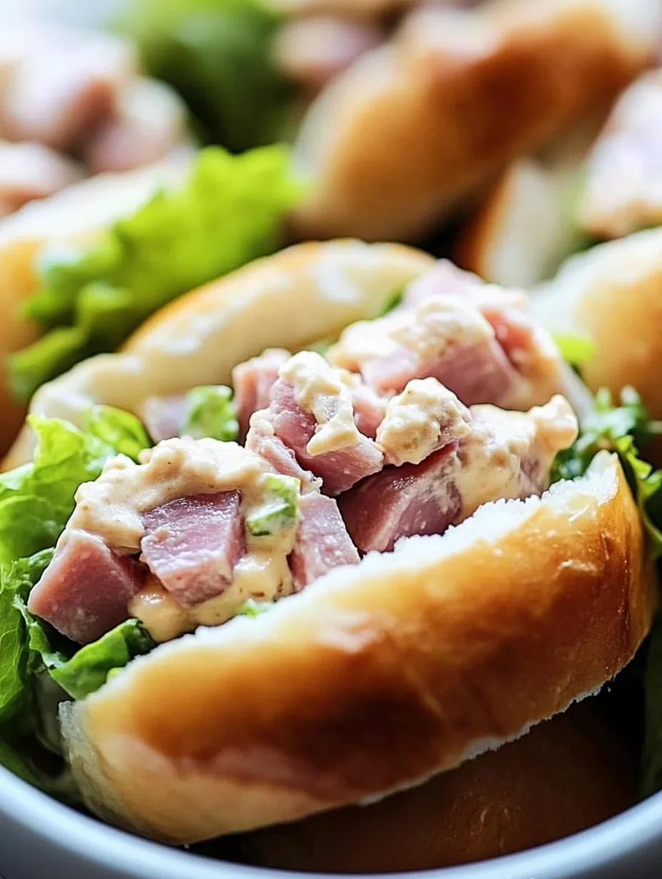 Tartinade de jambon express