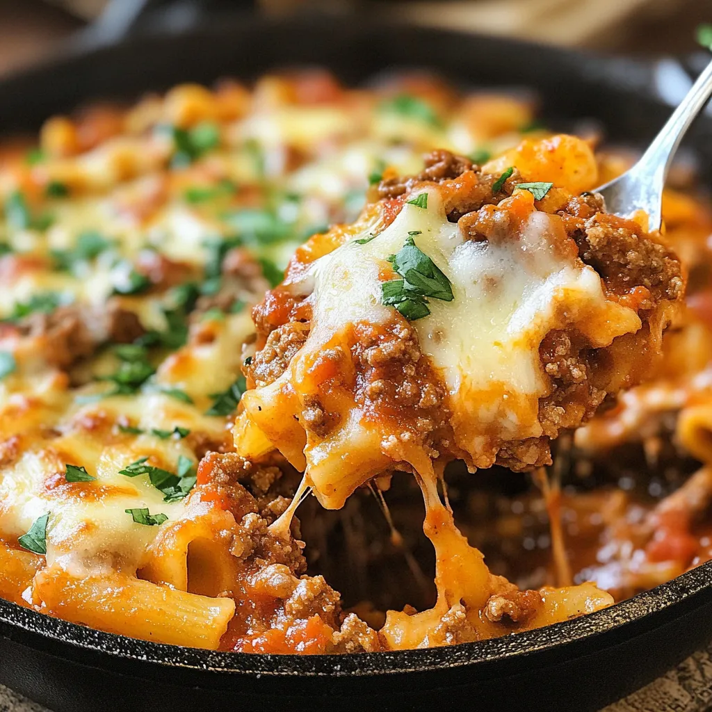 Zoom Gratin Bœuf Lombardi