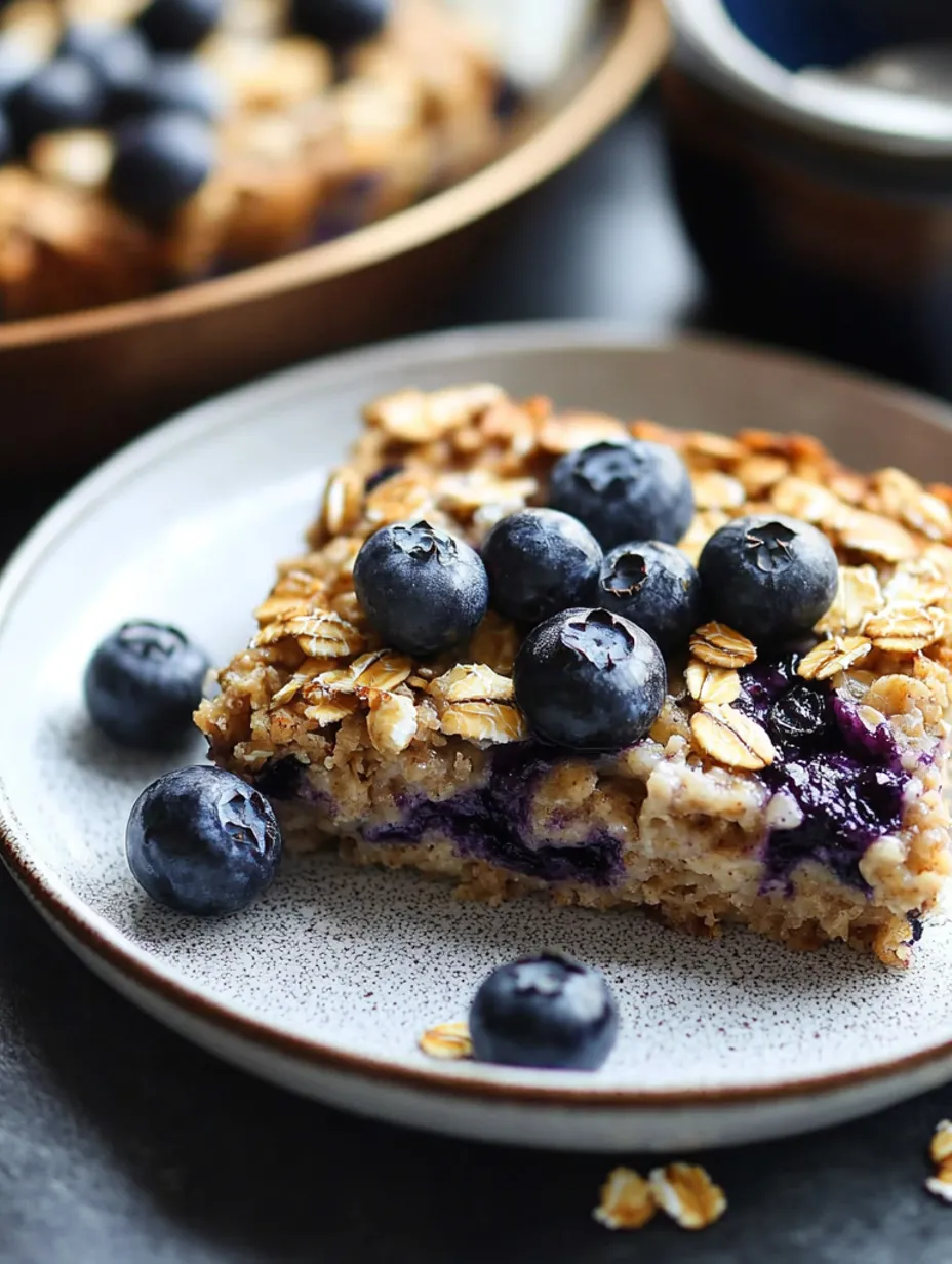Oatmeal aux Myrtilles Healthy