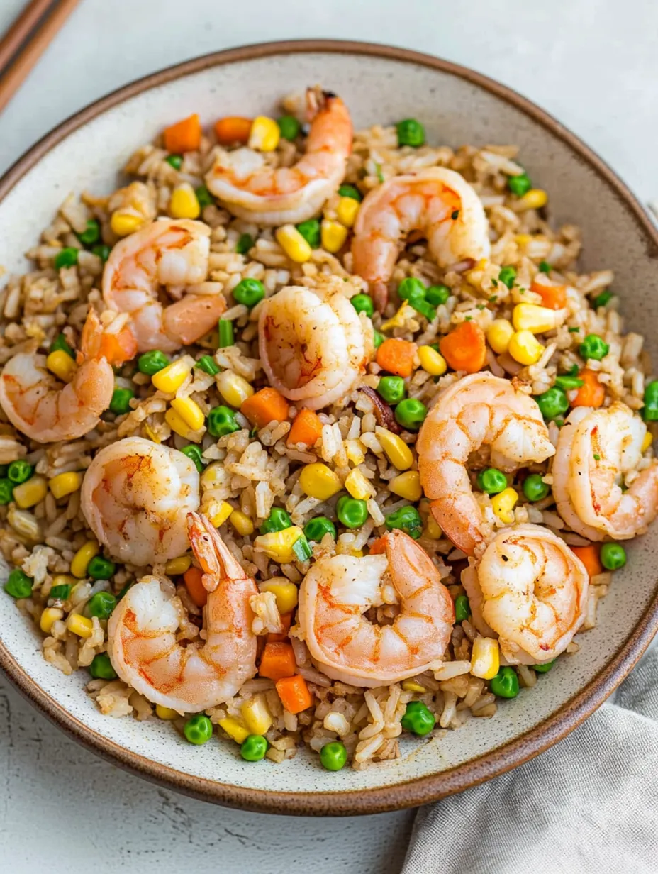 Riz aux crevettes façon maison encore meilleur qu’au resto
