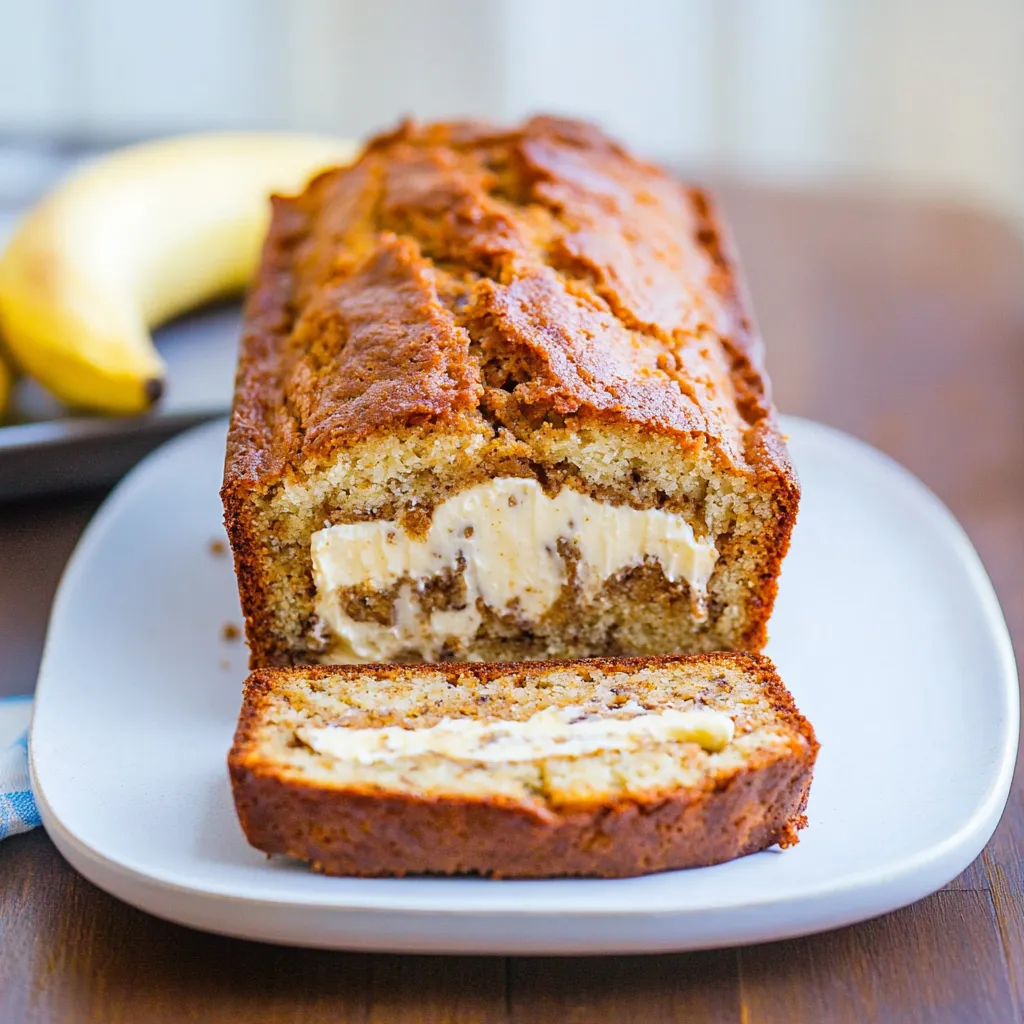 Pain Moelleux Banane Fromage