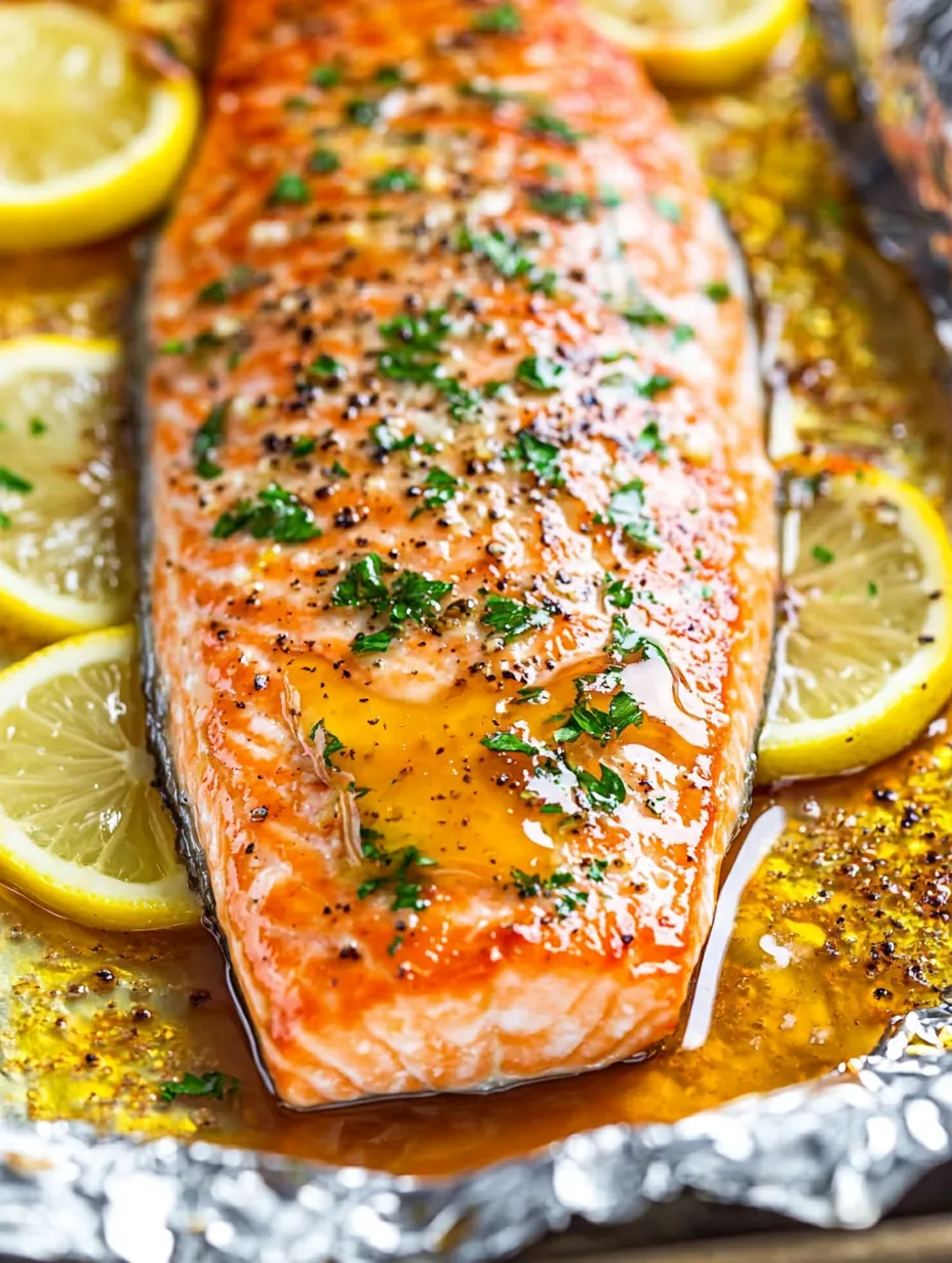 Saumon Miel Citron sur Plaque