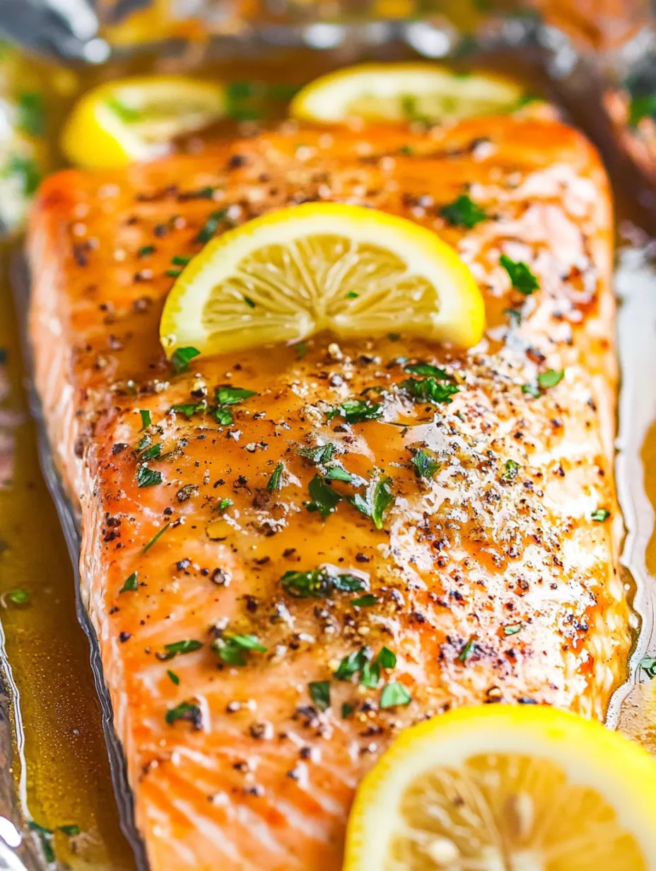 Superbe Saumon Miel Citron sur Plaque