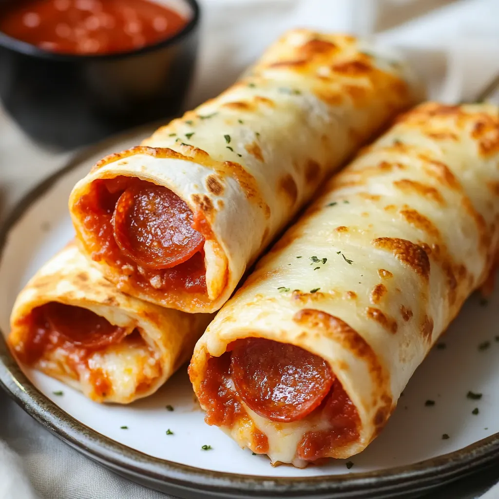 Roulés Pizza Airfryer