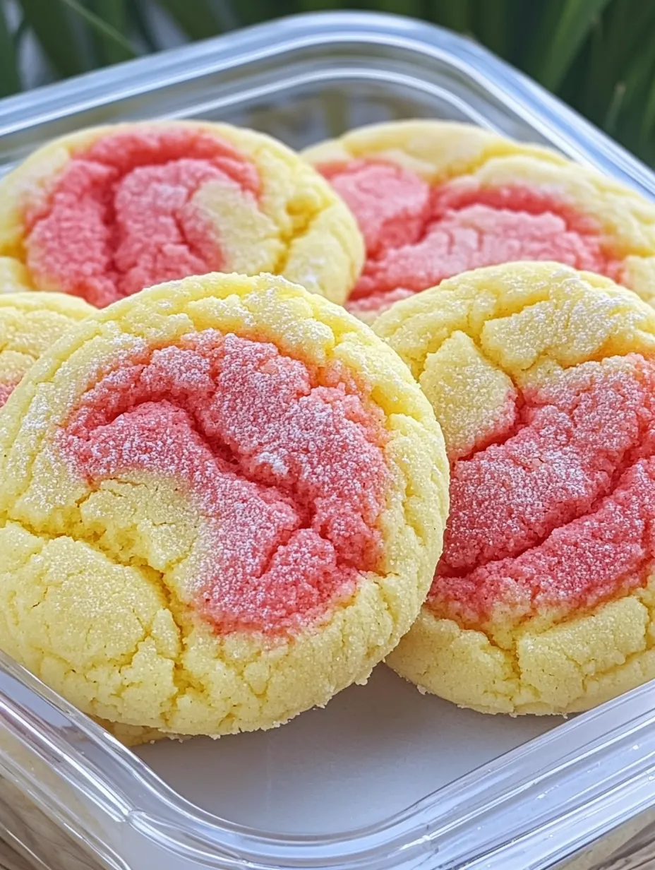 Cookies Fraise Citron façon Quatre-Quarts Maison