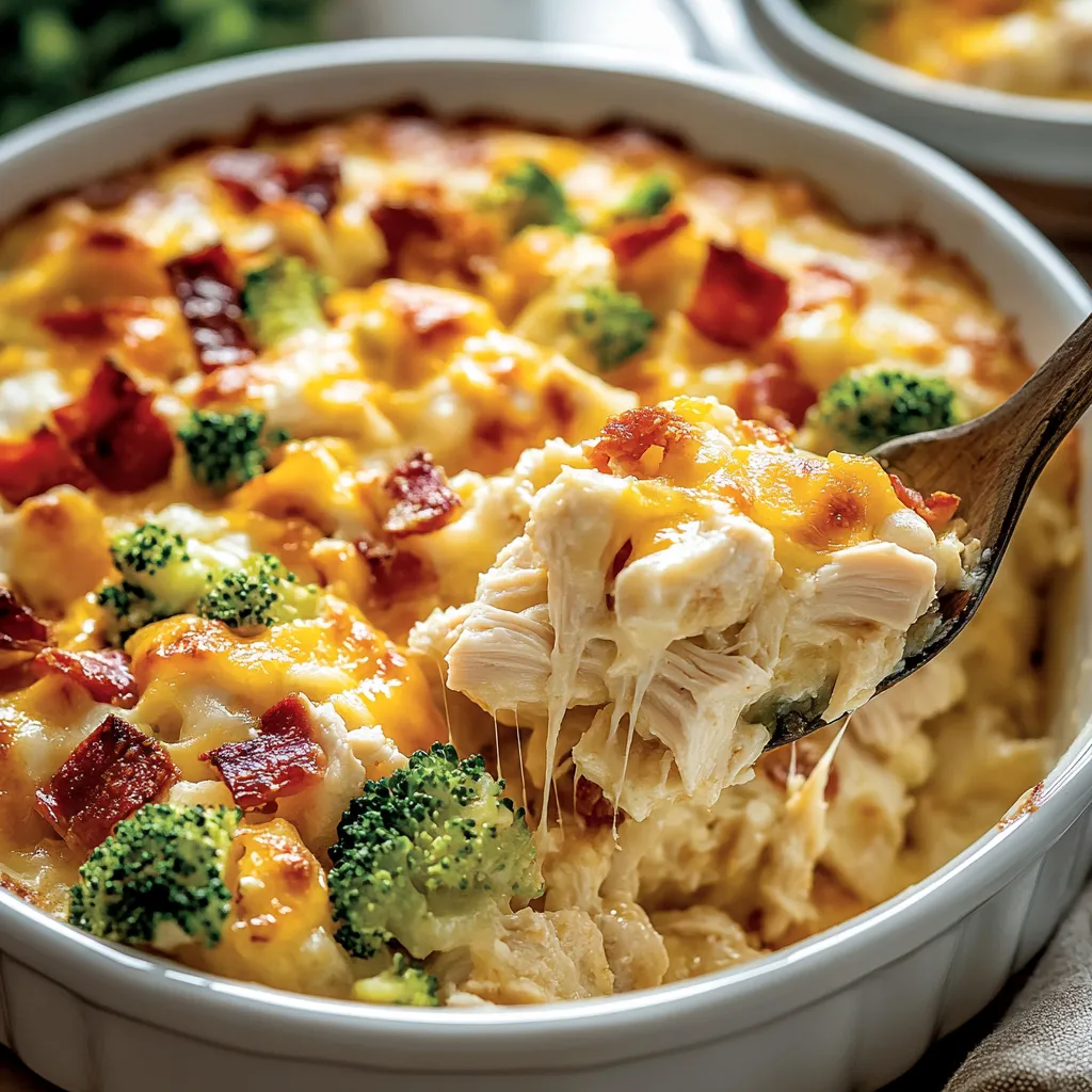 Poulet Gratin Faible en Glucides