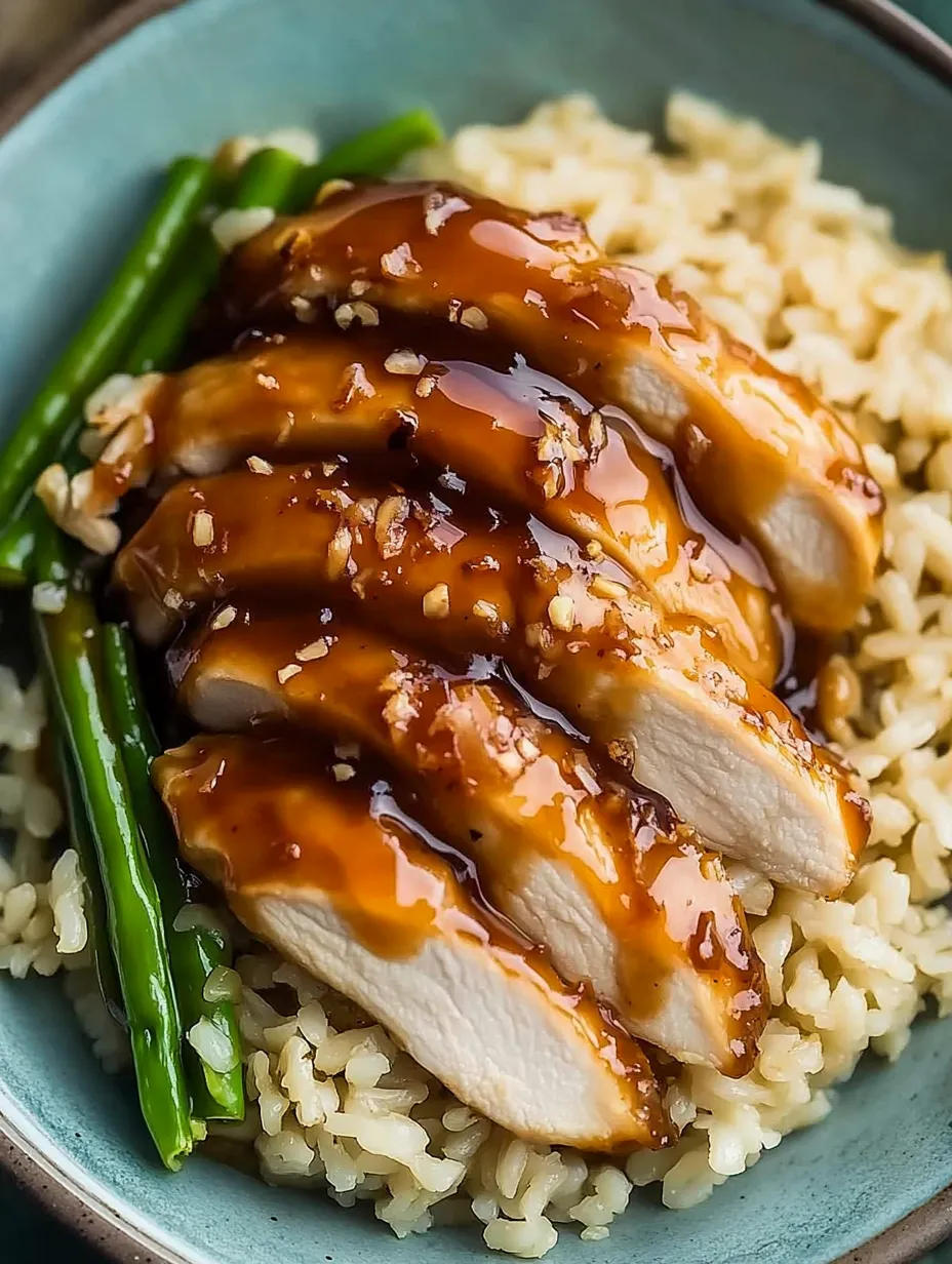 Poulet miel ail maison au four