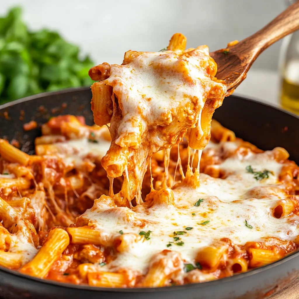 Poêlée Poulet Parmesan Pâtes