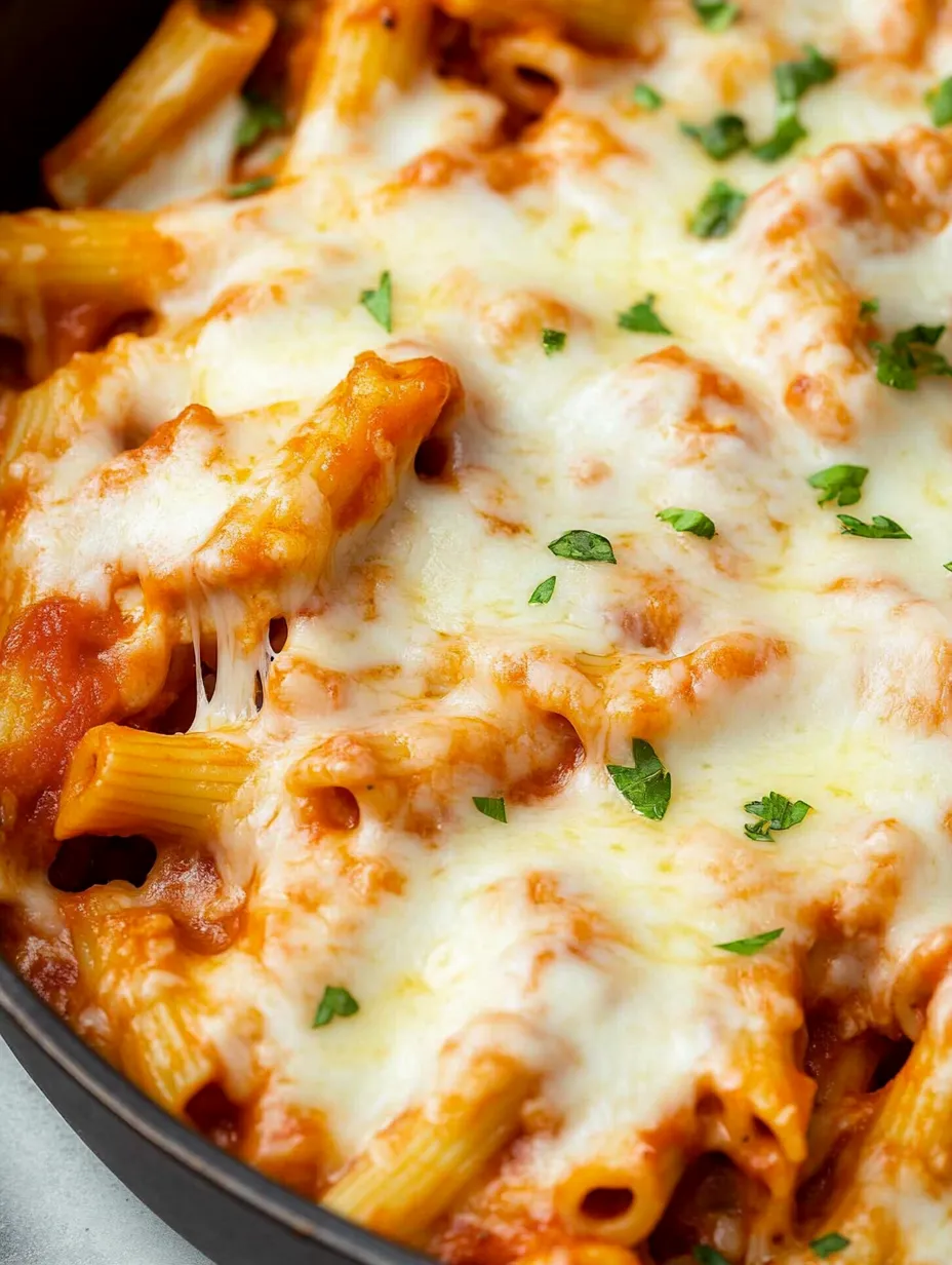 Poêlée maison poulet parmesan pasta