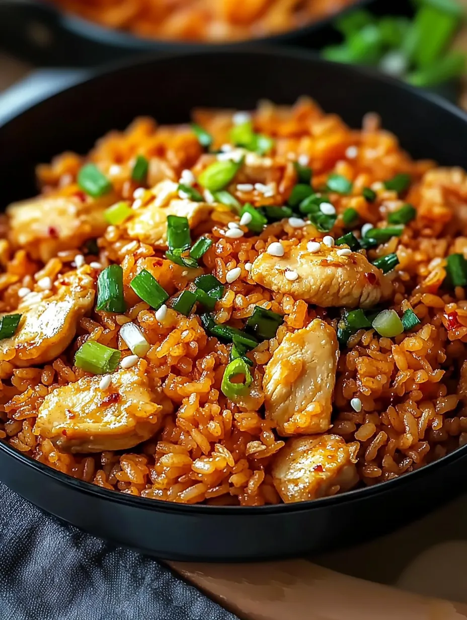 Kimchi sauté au poulet facile